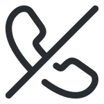 Call Slash SVG Icon
